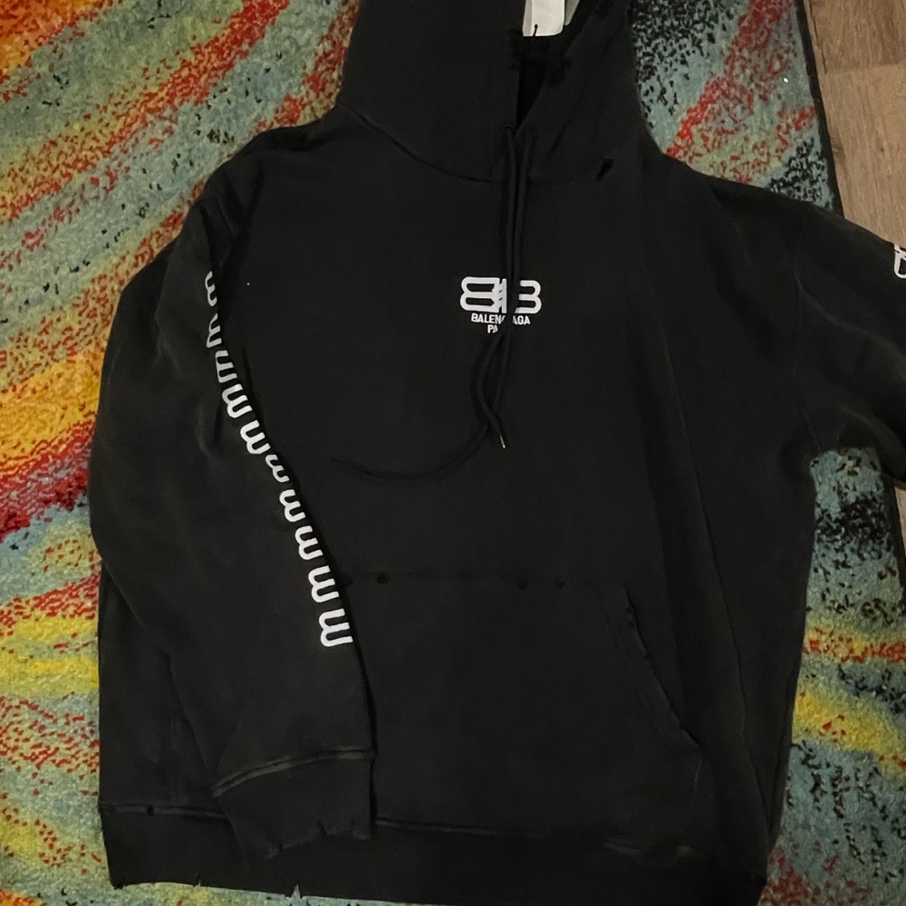 Balenciaga Black Hoodie